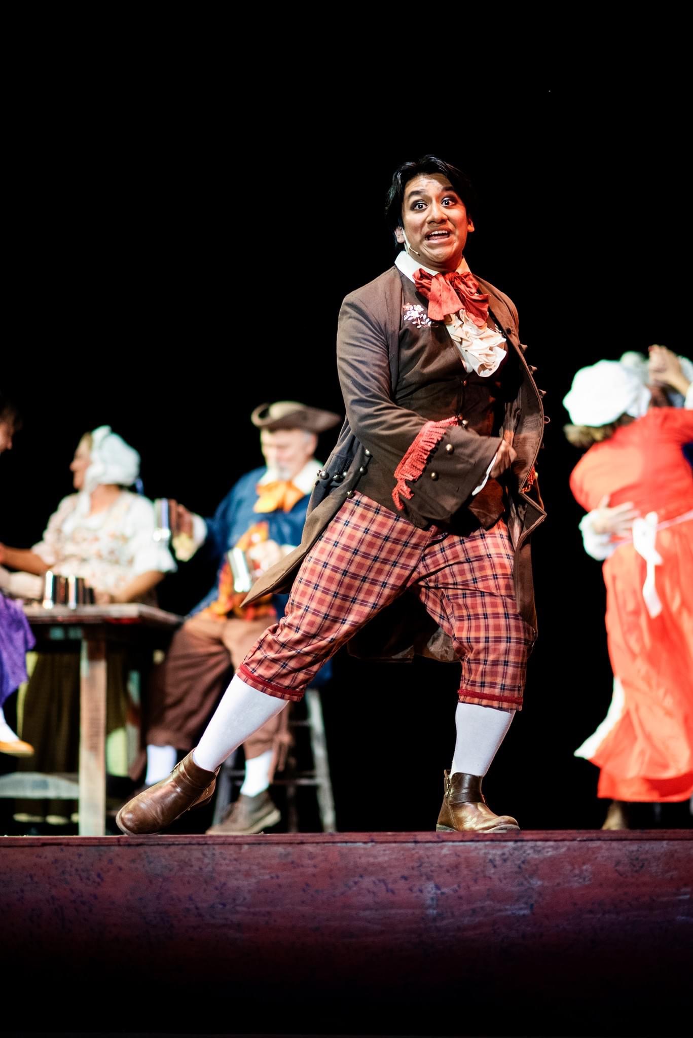 Brayden Alberto as LeFou in Beauty and the Beast