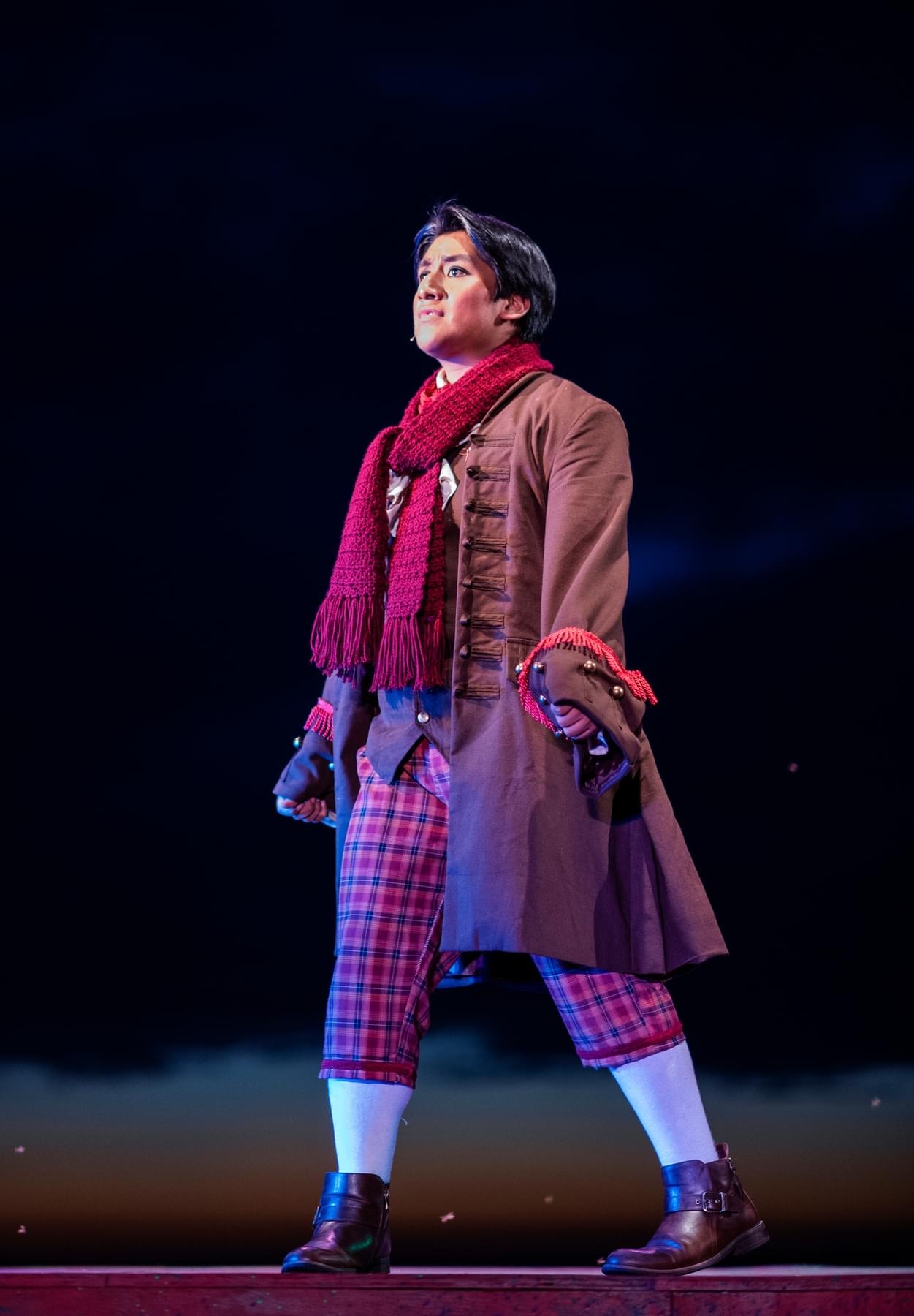 Brayden Alberto in costume